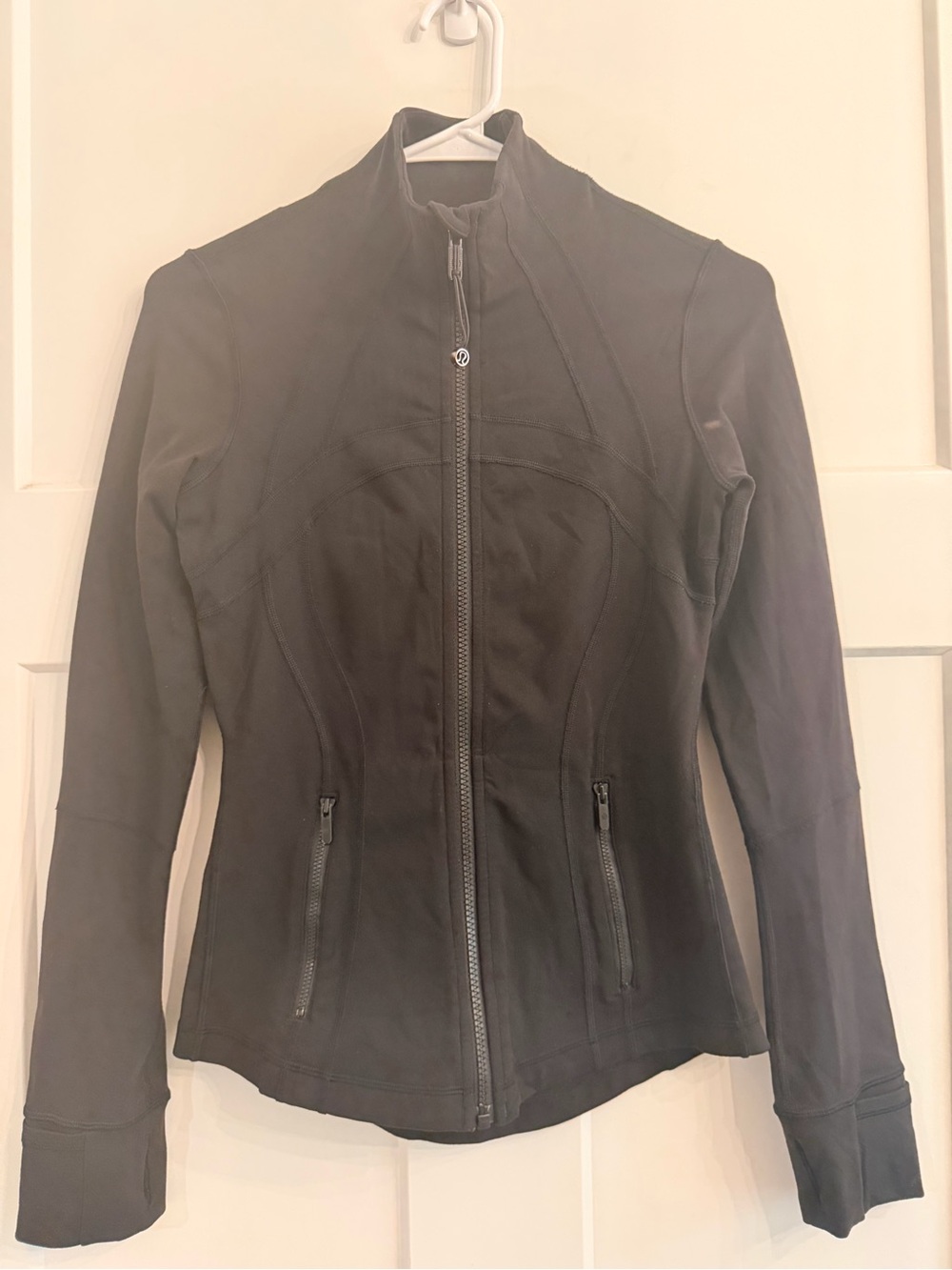 Lululemon Define Jacket Black size 4/6 Black Emergency Hair Tie Soft